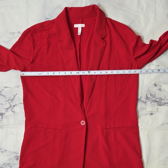 Leith Bold Red Blazer - Picture 4 of 6